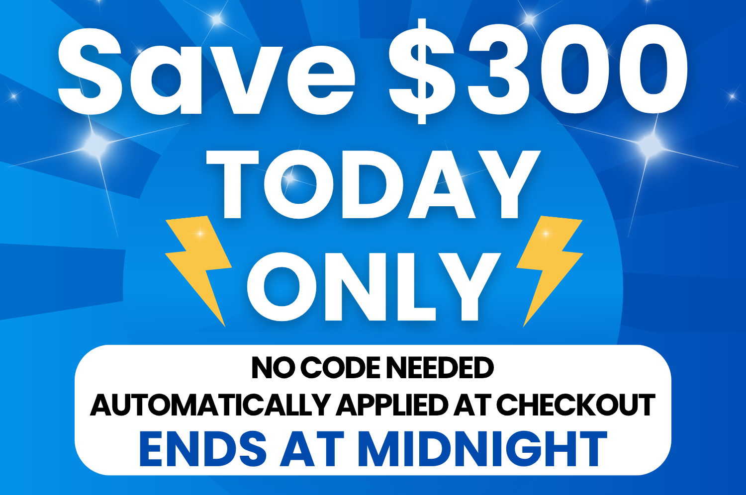 Save $300 on your 3P hitch.