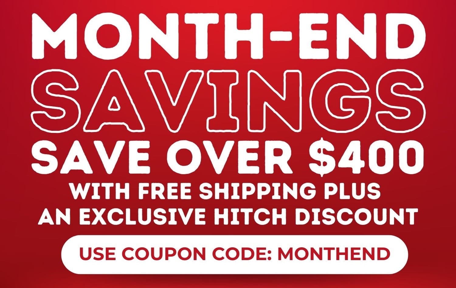 Save $400+ on your 3P hitch.