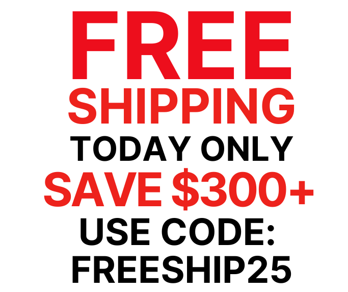 FREE SHIPPING – TODAY ONLY! Save $300+ When You Buy a 3P-800, 3P-1000, or 3P-1400. Use Code: FREESHIP25. Apply after shipping shows in cart.
