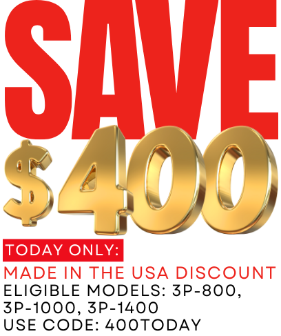Today Only: Get $400 OFF the ProPride 3P® Hitch. Eligible Models: 3P-800, 3P-1000, 3P-1400. Use Code: 400Today